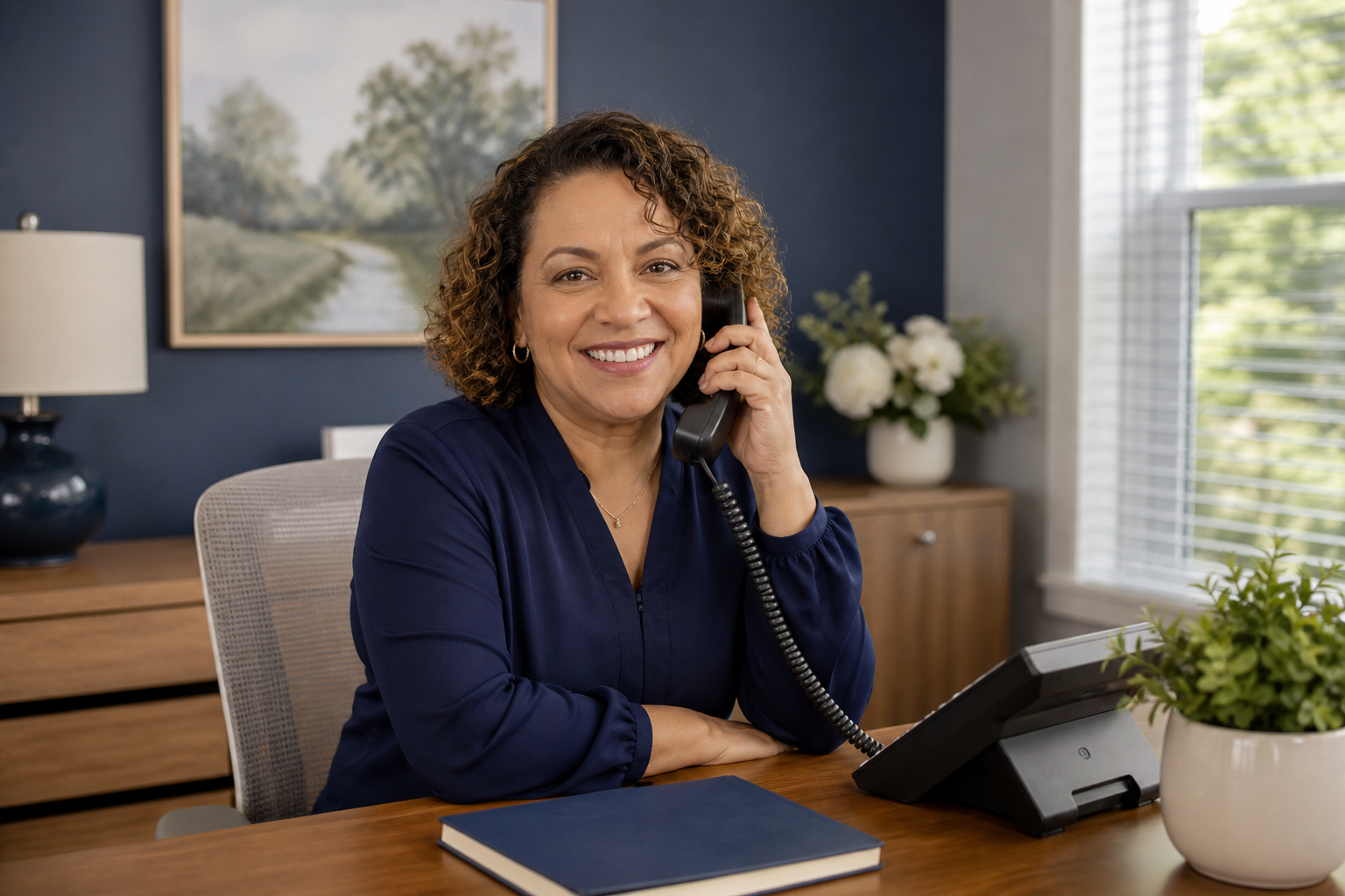 Allpoints team member ready to take your call